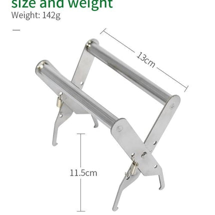 Stainless Steel Beehive Frame Grip Holder, Lifter, Gripper, Bee Hive Capture Grip