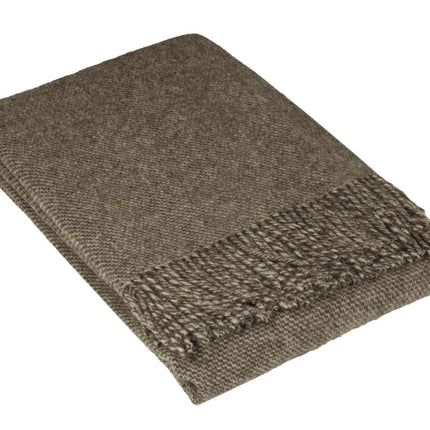 Cambridge Throw - 100% NZ Wool - Natural
