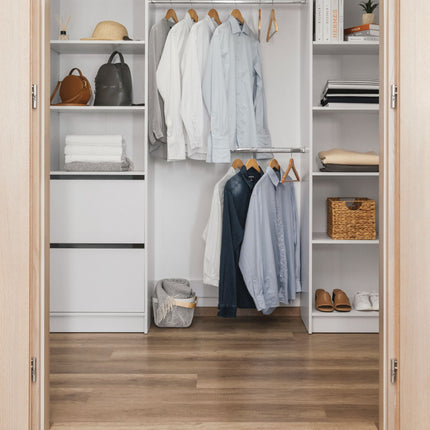 BASEL 2M WALK IN WARDROBE KIT - CLASSIC