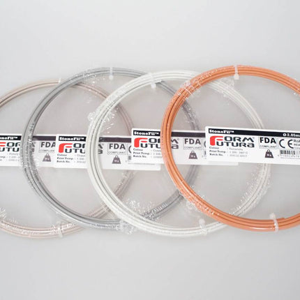 Stone feel PLA based filament StoneFil 1.75mm Pottery Clay 50 gram 3D Printer Filament