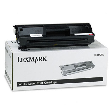 LEXMARK 14K0050 BLACK TONER YIELD 12000 PAGES FOR OPTRA W812
