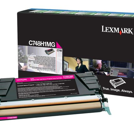 LEXMARK C748 MAGENTA HIGH YIELD 10K TONER RETURN PROGRAM