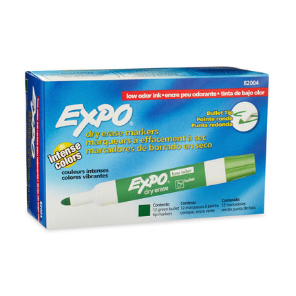 EXPO White Board Marker Blt Green Box of 12
