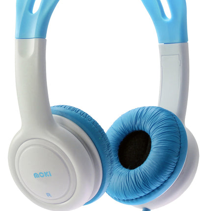 MOKI Volume Limited Kids Blue Headphones