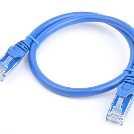 8WARE Cat6a UTP Ethernet Cable 0.5m (50cm) Snagless Blue
