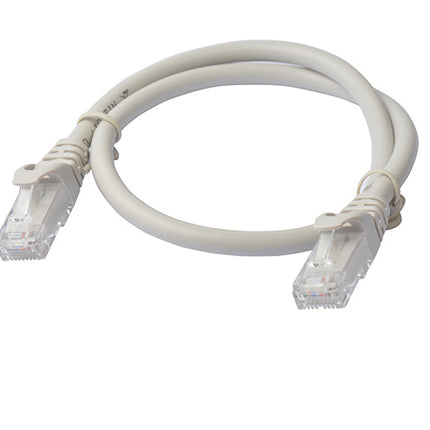 8WARE Cat6a UTP Ethernet Cable 0.5m (50cm) Snagless Grey