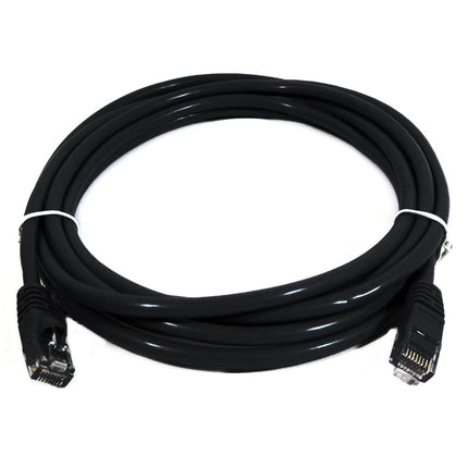 8WARE Cat6a UTP Ethernet Cable 2m Snagless Black