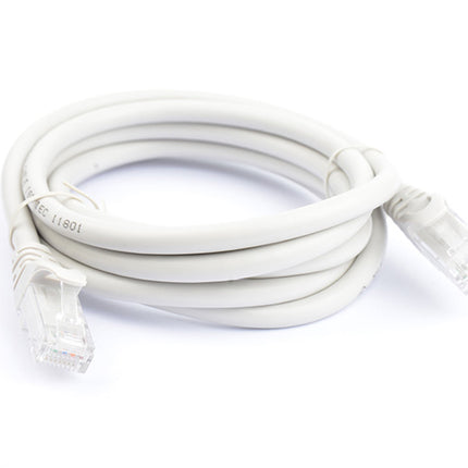 8WARE Cat6a UTP Ethernet Cable 2m Snagless Grey