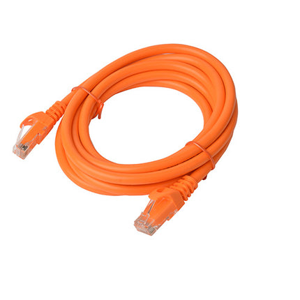 8WARE Cat6a UTP Ethernet Cable 3m Snagless Orange