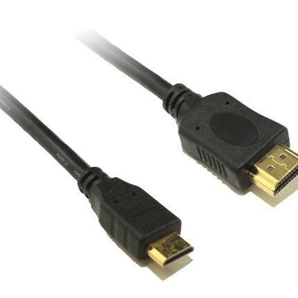 8WARE Mini HDMI to High Speed HDMI Cable 3m Male to MaleAT-HDMIV1.4BN-3M