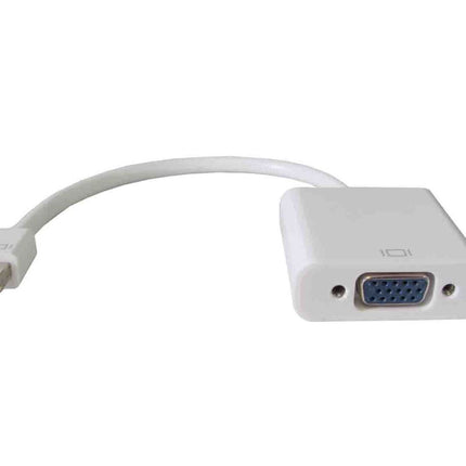 ASTROTEK Mini DisplayPort DP to VGA Adapter Converter Cable 20cm - Male to Female Gold Plated RoHS