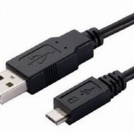 ASTROTEK USB to Micro USB Cable 2m - Type A Male to Micro Type B Male Black Colour RoHS