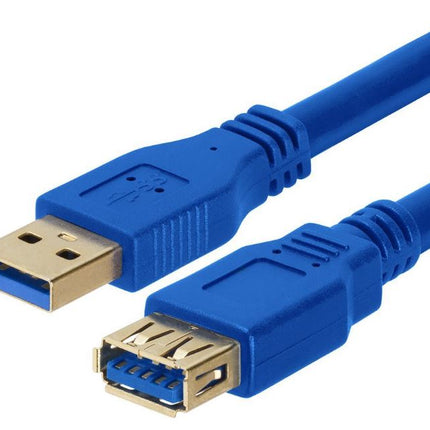 ASTROTEK USB 3.0 Extension Cable 3m - Type A Male to Type A Female Blue Colour