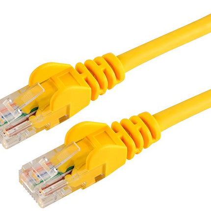 CABAC 3m CAT5 RJ45 LAN Ethenet Network Yellow Patch Lead