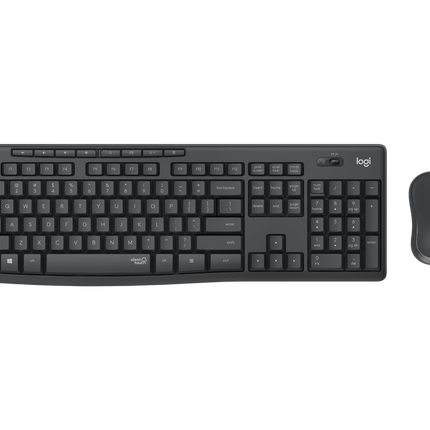 LOGITECH MK295 WIRELESS SILENT KEYBOARD AND MOUSE COMBO, 2.4GHZ USB RECEIVER -