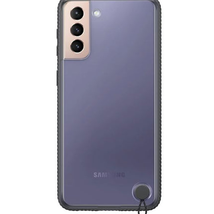 SAMSUNG GALAXY S21+ CLEAR PROTECTIVE COVER BLACK