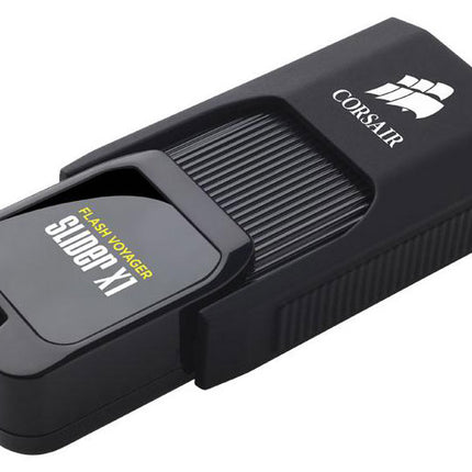 CORSAIR Flash Voyager Slider X1 128GB USB 3.0 Flash Drive - Capless Design Read 130MBs Plug and Play