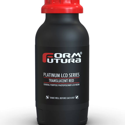 Platinum LCD Series mm 500 gram Translucent Red Resin