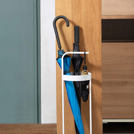 White Steel Umbrella Stand