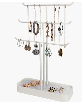 Jewelry Hanger with 3 Iron Bars