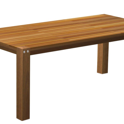 Sturdy 2 Metre Table Natural oil Finish