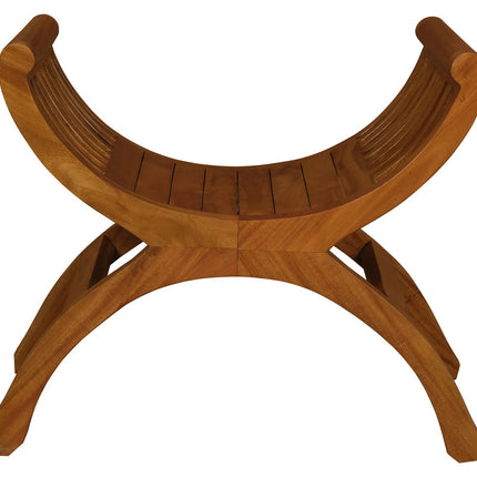 Single Seater Stool (Light Pecan)