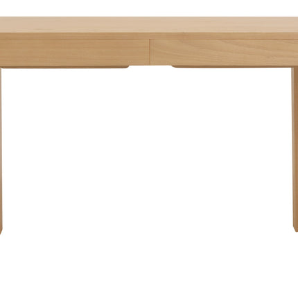 Amsterdam 2 Drawer Desk (Natural)