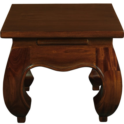 DYNASTY Opium Leg Lamp Table (Mahogany)