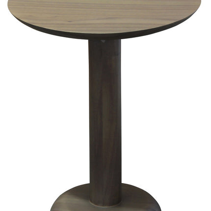 Oslo Round Lamp Table (Latte)