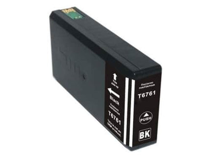 Compatible Premium Ink Cartridges T6761 Standard Black Inkjet Cartridge - for use in Epson Printers