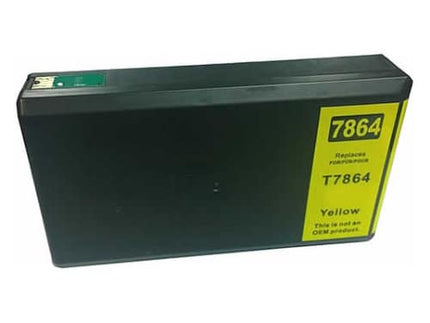 Compatible Premium Ink Cartridges T7864 Standard Yellow Inkjet Cartridge - for use in Epson Printers