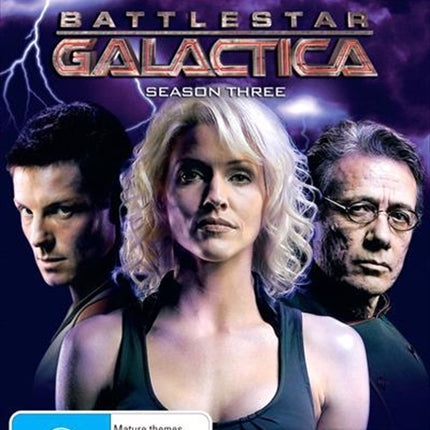 Battlestar Galactica - Season 03 - Slimline Packaging Blu-ray