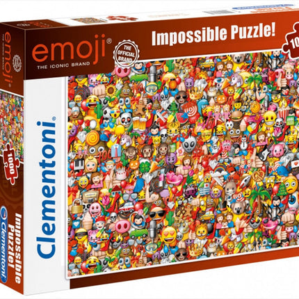 Clementoni Puzzle Emoji Impossible Puzzle 1000 Pieces