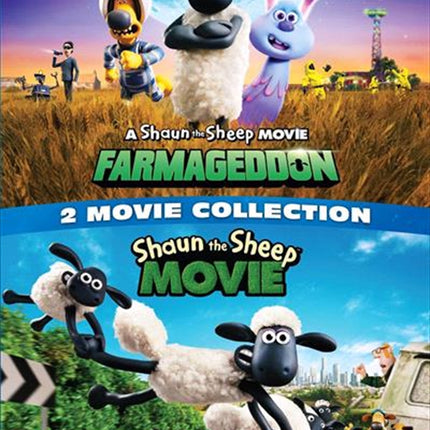 A Shaun The Sheep Movie - Farmageddon / Shaun The Sheep Movie | Double Pack - Franchise Pack DVD