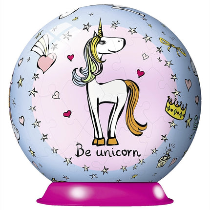 Unicorn Puzzleball 72 Piece 3D Puzzle