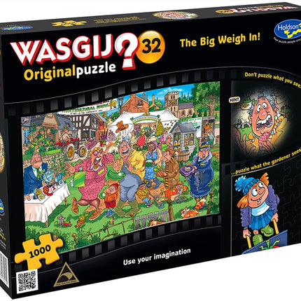 Wasgij Original 32 Big Weigh In 1000 Piece Puzzle