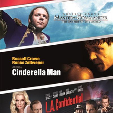 Cinderella Man / Master And Commander - The Far Side Of The World / L.A. Confidential DVD
