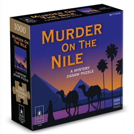 Murder On The Nile Mystery Puzzle - 1000 Piece