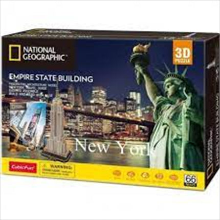 National Geographic - New York Empire State Building Puzzle 66 Piece