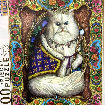 Regal Cat Comical Animals 1000 Piece Puzzle