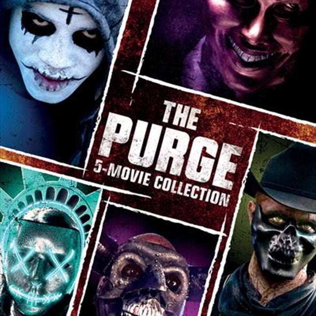 Purge / The Purge - Anarchy / The Purge - Election Year / The First Purge / The Forever Purge | 5 Mo DVD