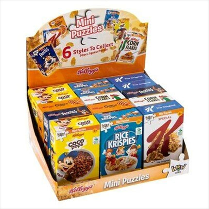 Mini Puzzle Kellogg's 50 Piece Assorted (CHOSEN AT RANDOM)