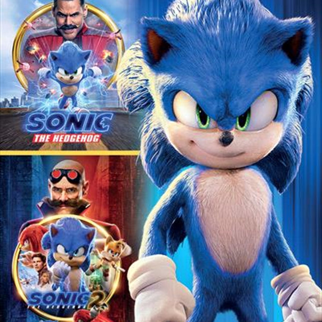 Sonic The Hedgehog / Sonic The Hedgehog 2 | 2 Movie Franchise Pack DVD