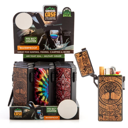 Survival Lighter Cigarette Case (SENT AT RANDOM)