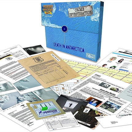 Murder Mystery Party Case Files - Death In Antarctica