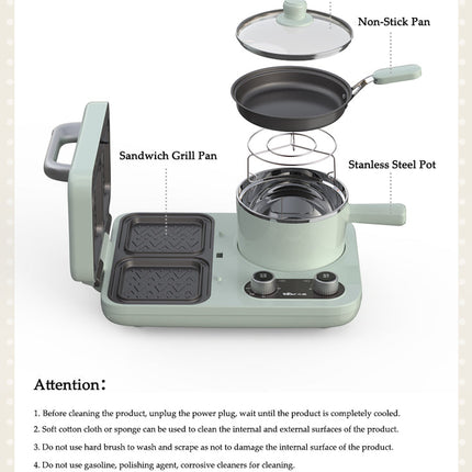 BEAR Multifunctional Breakfast Machine