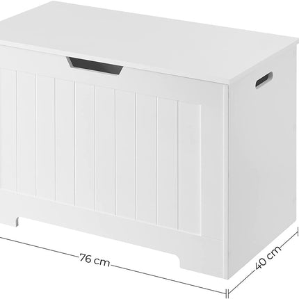 VASAGLE Storage Bench White LHS11WT