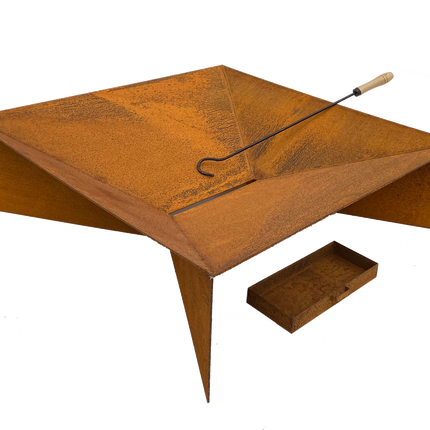 Firepit with Ash Tray with 0.11 Mild Steel"