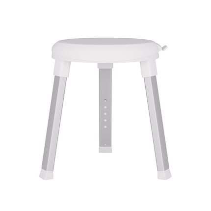 Evekare Deluxe Height-adjustable Rotating Bathroom Stool