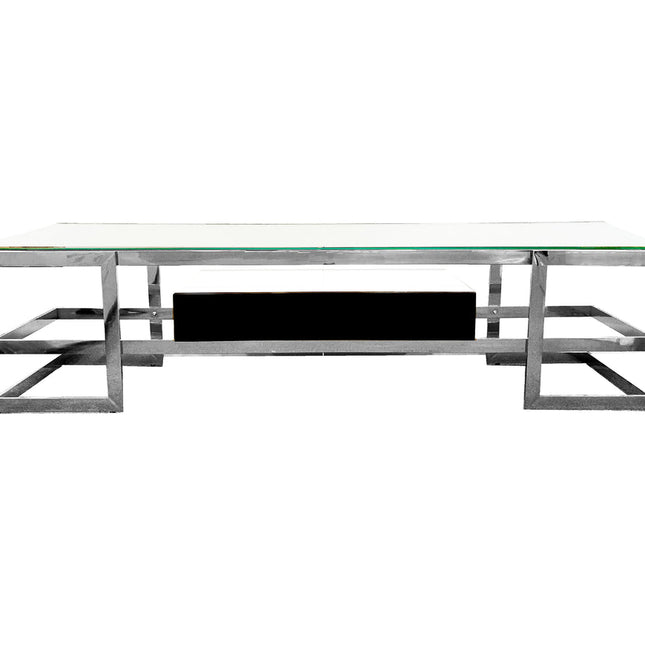 Alexa - Silver TV Unit